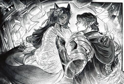 Rinh and Aymeric by Temporoyales